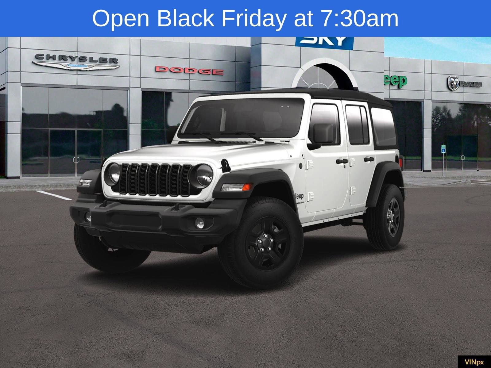 New 2025 Jeep Wrangler Sport