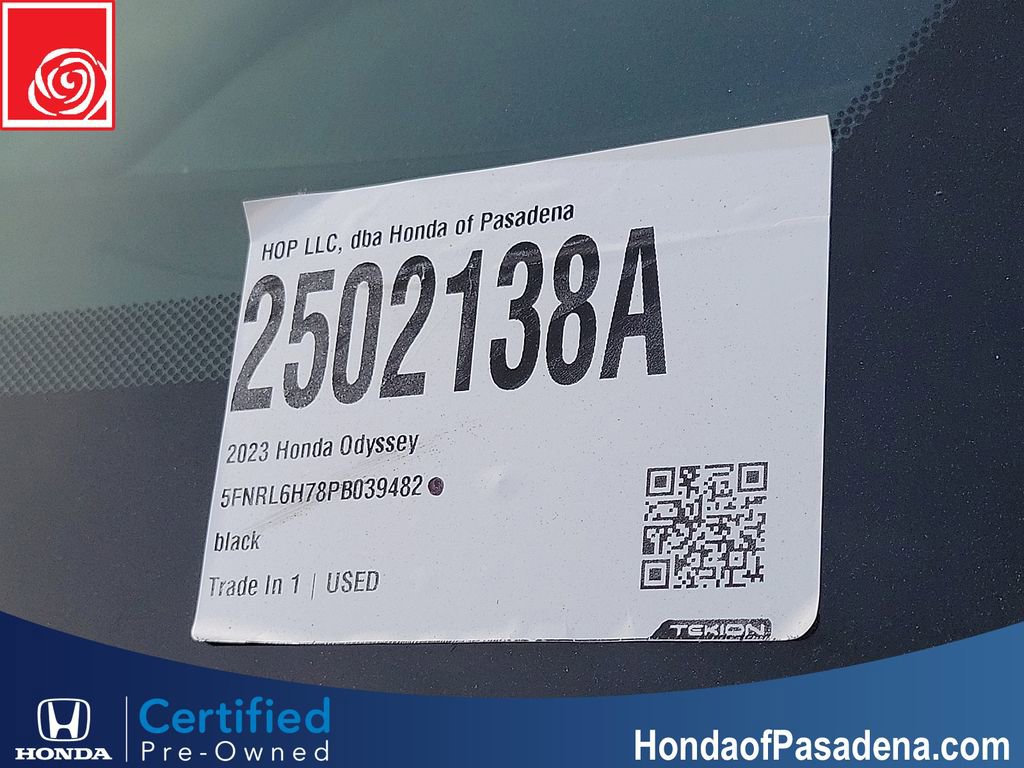 Certified 2023 Honda Odyssey Sport image 37