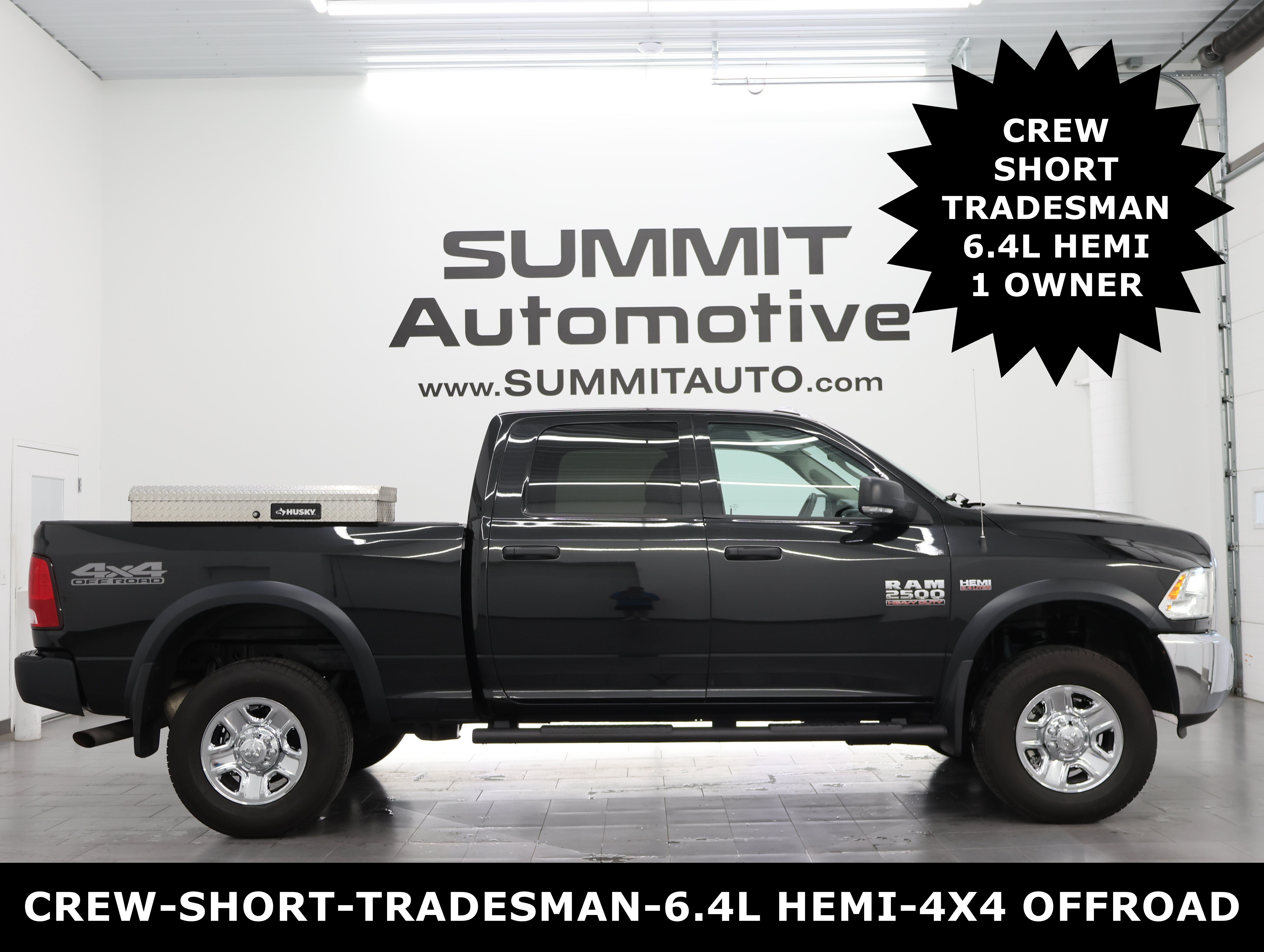Used 2018 RAM 2500 Tradesman w/ Chrome Appearance Group