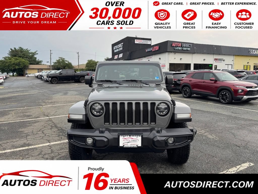 Used 2021 Jeep Wrangler Unlimited Sahara