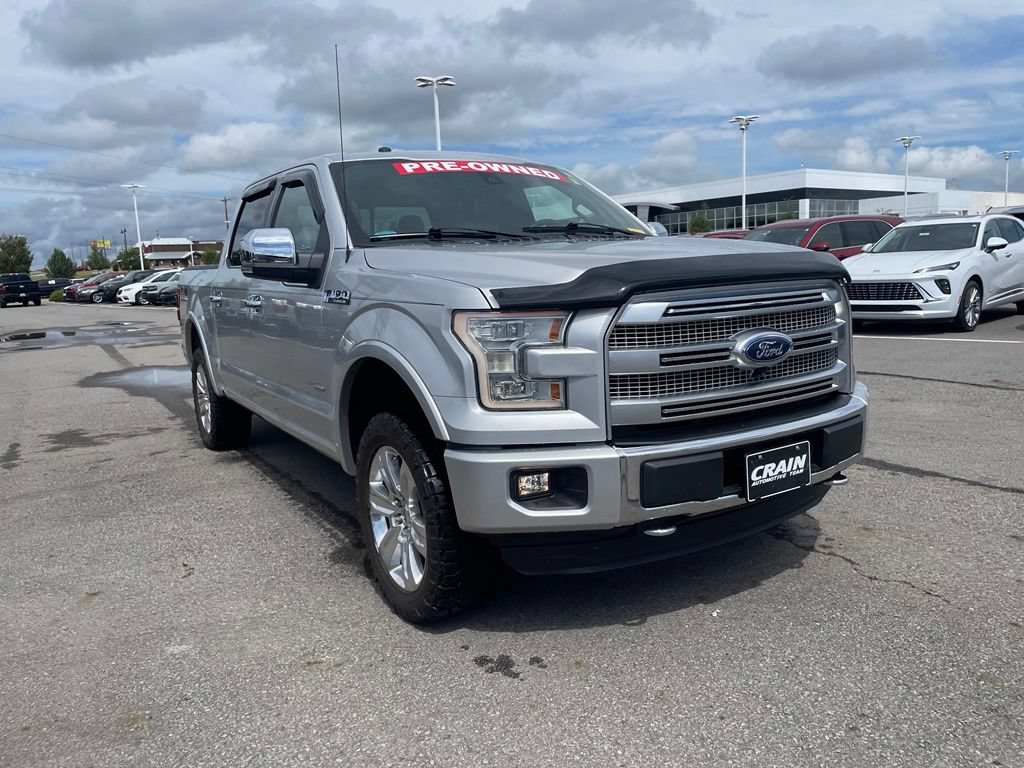 Used 2016 Ford F150 Platinum w/ Equipment Group 701A Luxury AWD/4WD image 3