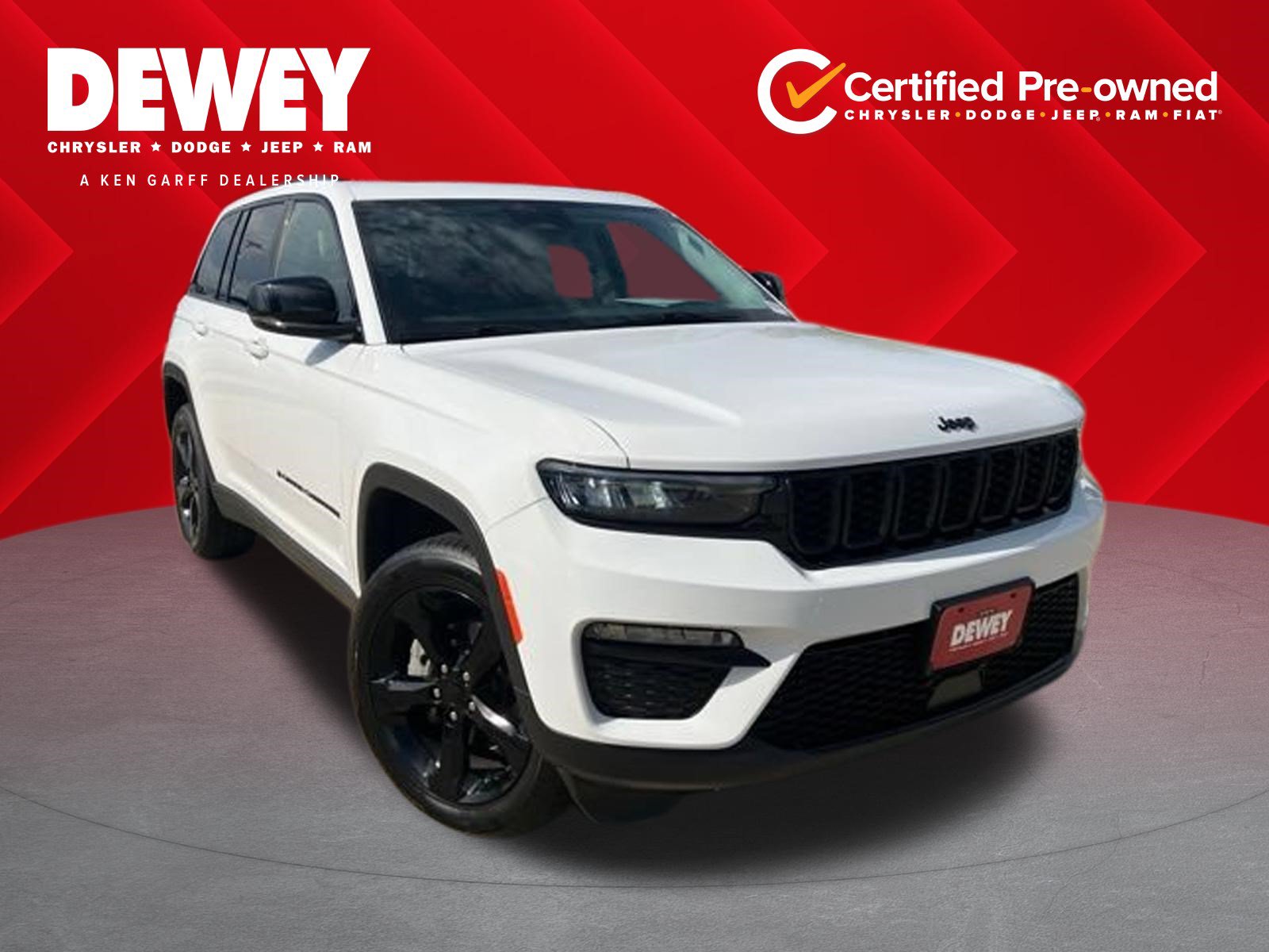 Certified 2024 Jeep Grand Cherokee Limited w/ Black Appearance Package AWD/4WD image 1