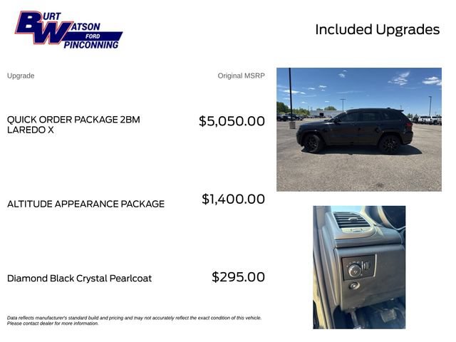 Used 2021 Jeep Grand Cherokee Laredo X AWD/4WD image 4