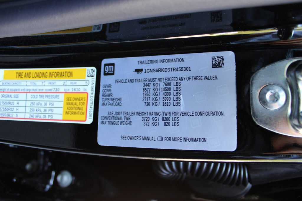 New 2026 Chevrolet Tahoe RST w/ Advanced Technology Package AWD/4WD image 58
