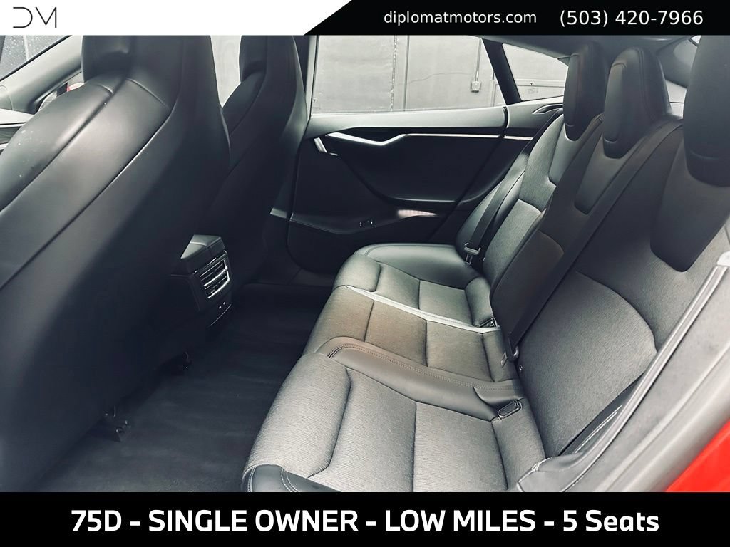 Used 2017 Tesla Model S 75D AWD/4WD image 23
