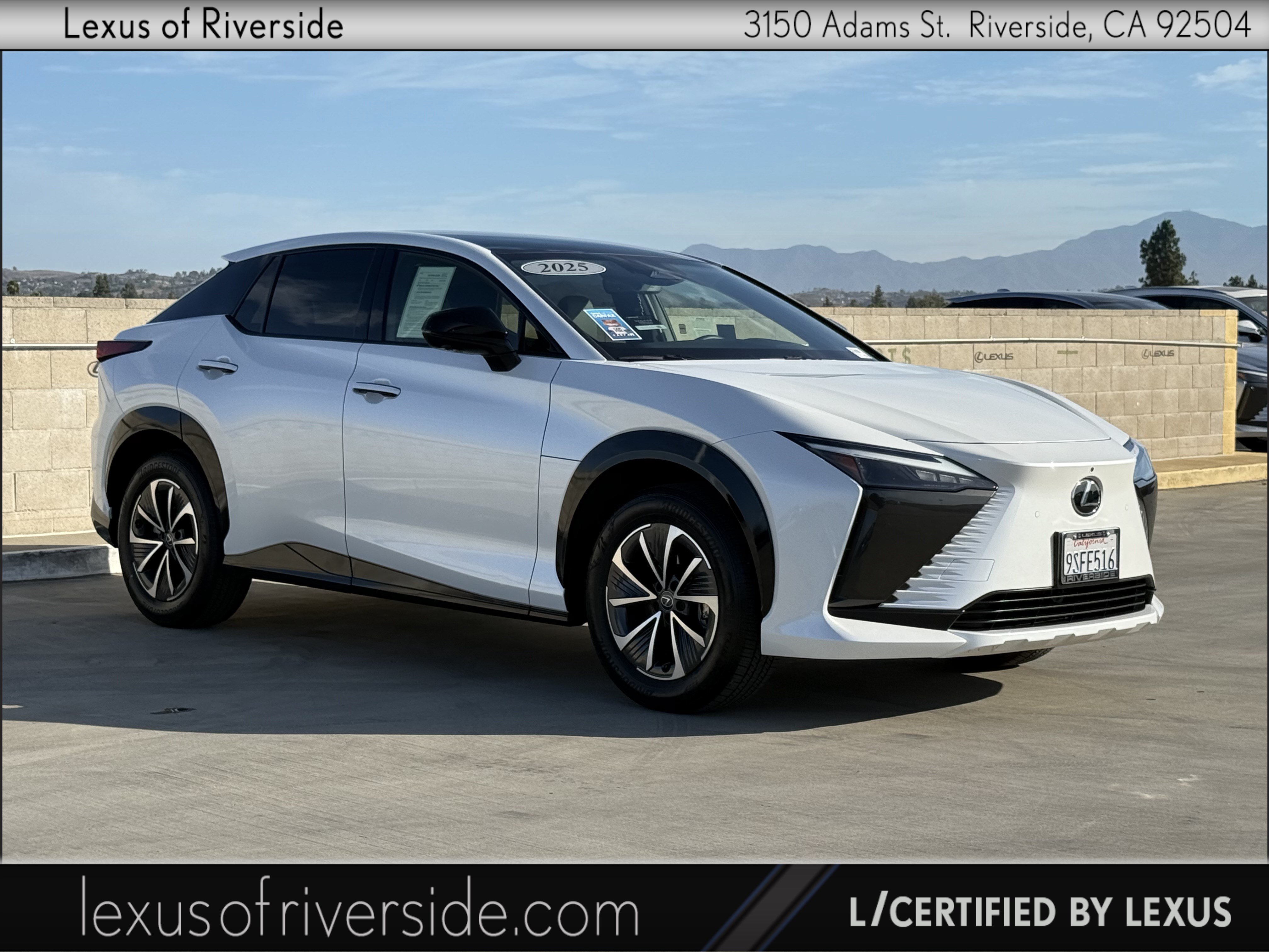 Certified 2025 Lexus RZ 300e