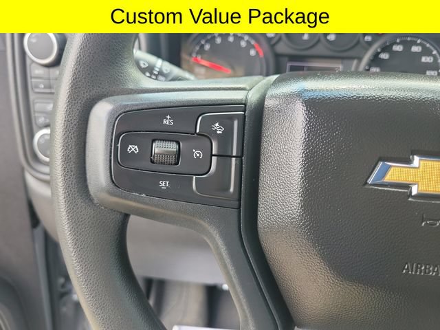 Used 2024 Chevrolet Silverado 1500 Custom w/ Turbomax Blackout Package AWD/4WD image 11
