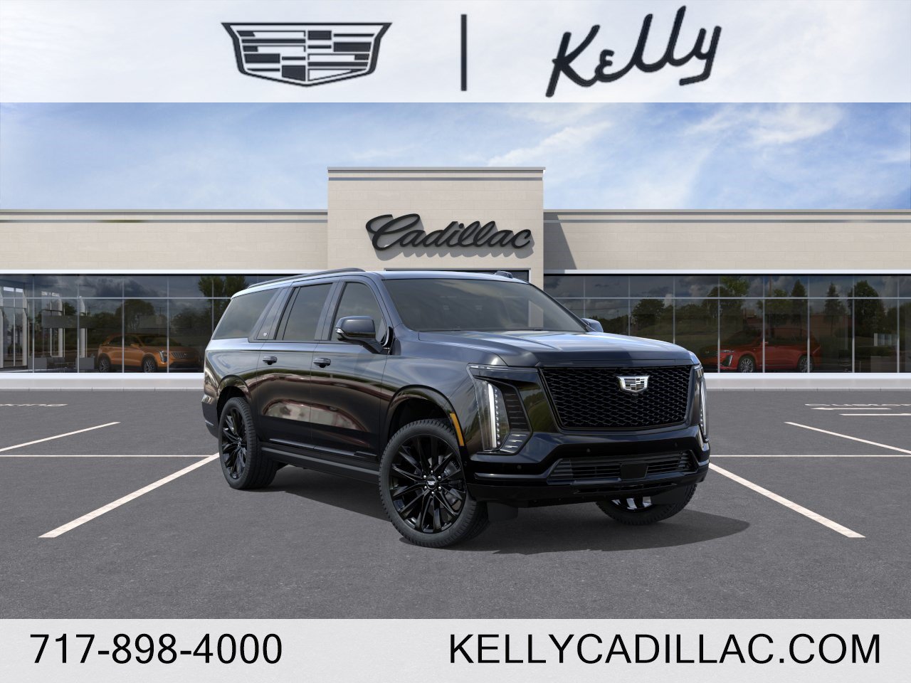 New 2026 Cadillac Escalade ESV Platinum Sport w/ LPO, ONYX Package AWD/4WD image 1