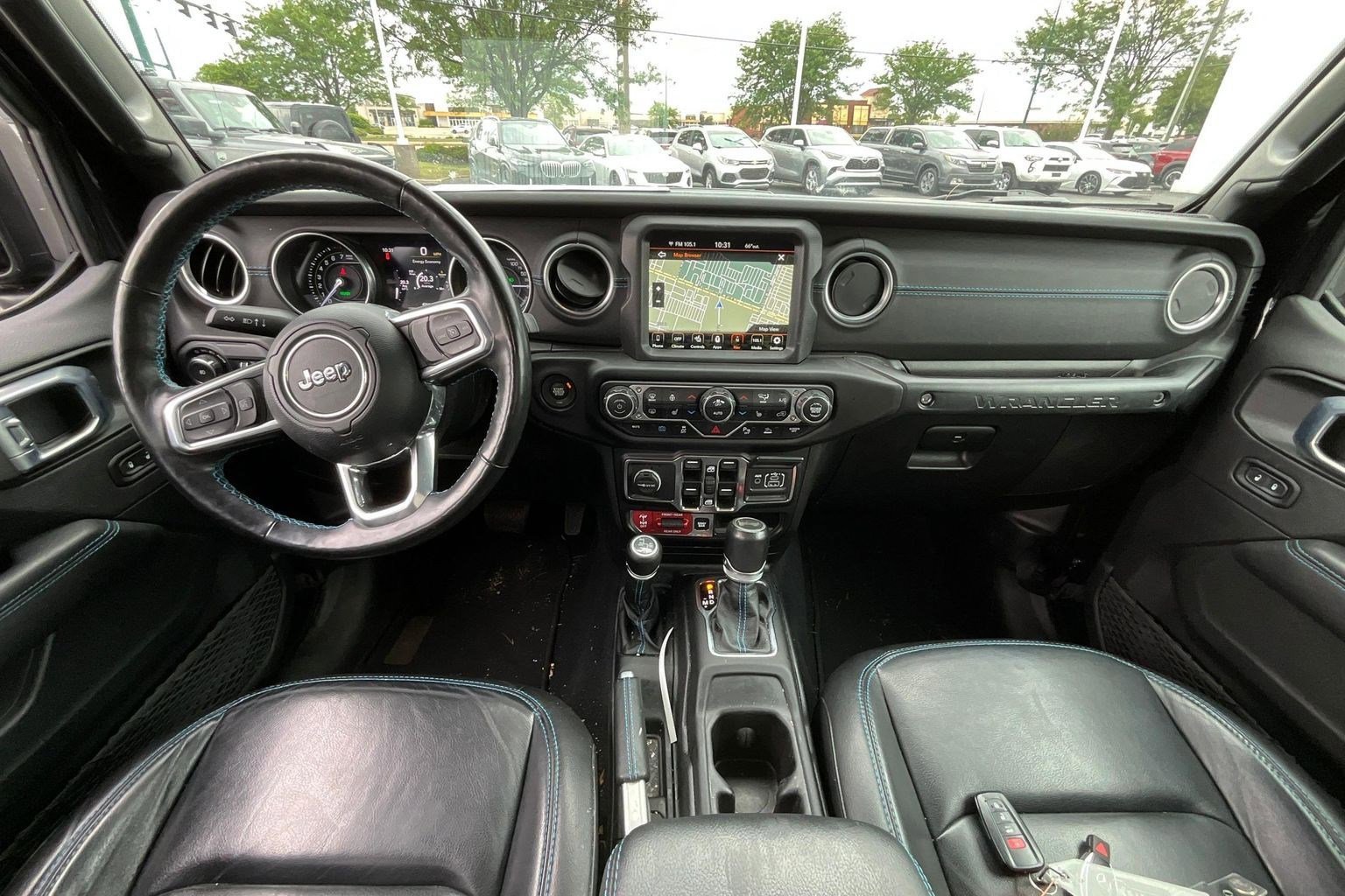 Used 2021 Jeep Wrangler Unlimited Rubicon 4xe w/ Cold Weather Group AWD/4WD image 7