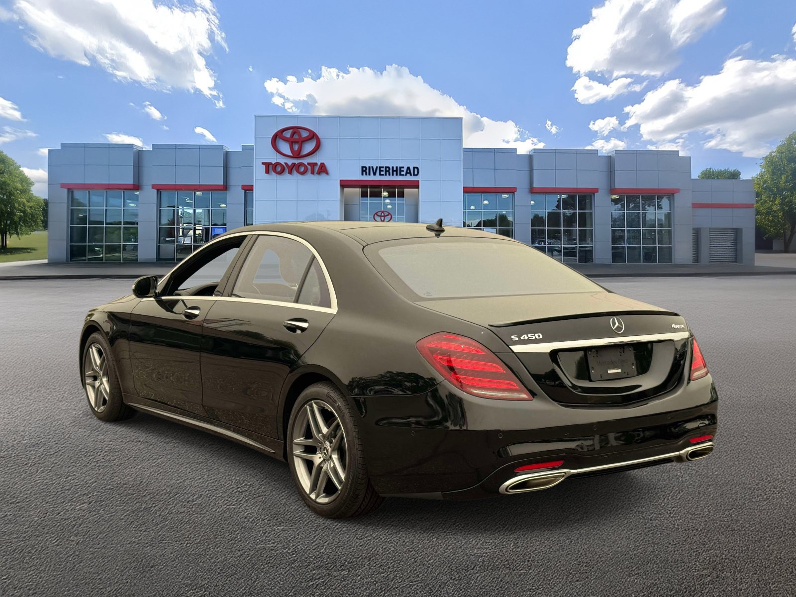 Used 2020 Mercedes-Benz S 450 4MATIC Sedan w/ AMG Line Exterior image 5