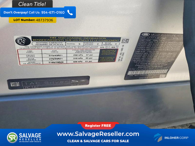 Used 2019 Land Rover Range Rover HSE AWD/4WD image 17