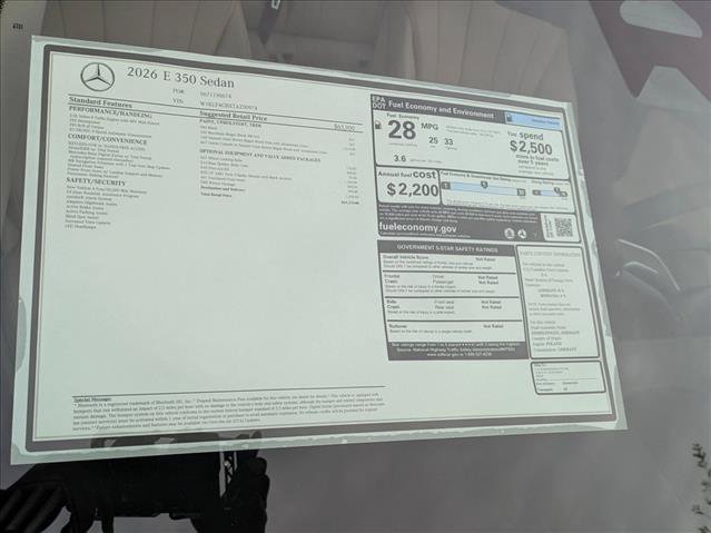 New 2026 Mercedes-Benz E 350 Sedan image 16
