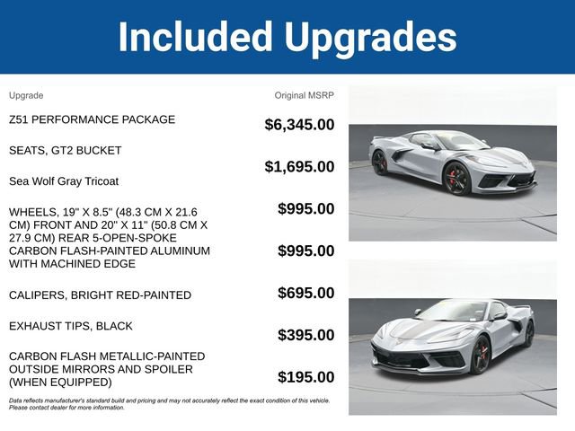 Used 2024 Chevrolet Corvette Stingray Preferred Conv w/ Z51 Performance Package image 5