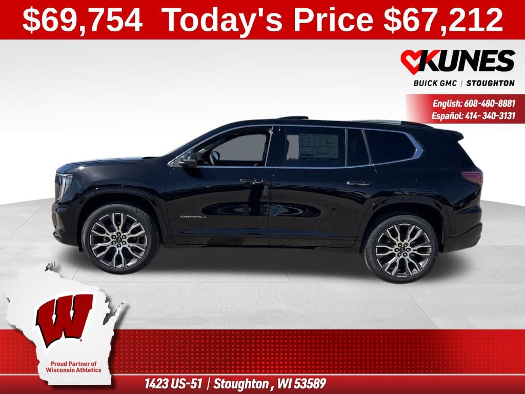 New 2026 GMC Acadia Denali Ultimate w/ LPO, Floor Liner Package AWD/4WD image 8