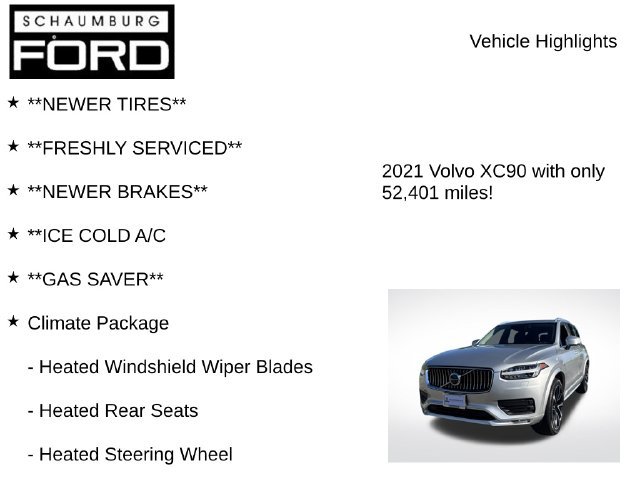Used 2021 Volvo XC90 T6 Momentum w/ Protection Package Premier AWD/4WD image 8