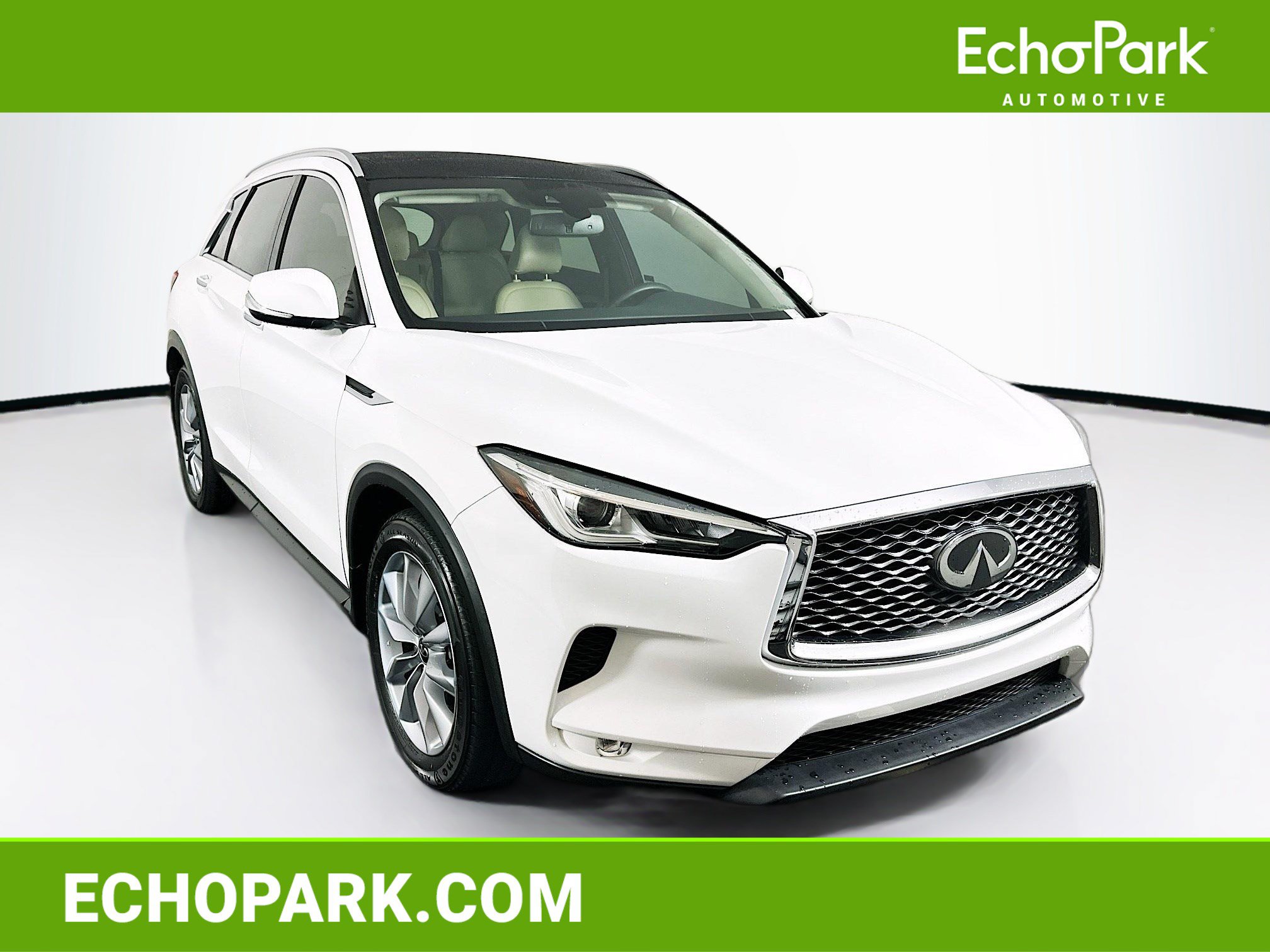 Used 2020 INFINITI QX50 Luxe w/ Navigation Package FWD video 1