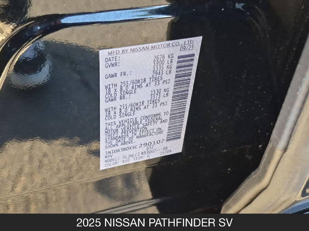 Certified 2025 Nissan Pathfinder SV w/ SV Premium Package AWD/4WD image 27