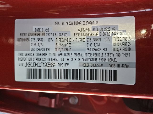 New 2026 MAZDA CX-70 3.3 Turbo S w/ Premium Package AWD/4WD image 15