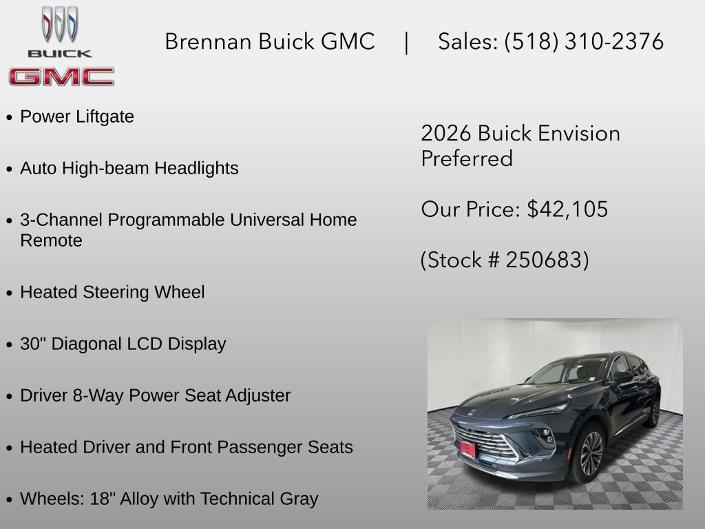 New 2026 Buick Envision Preferred AWD/4WD image 18