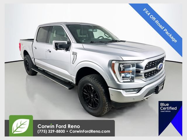 Certified 2021 Ford F150 Platinum w/ Equipment Group 701A High AWD/4WD image 1