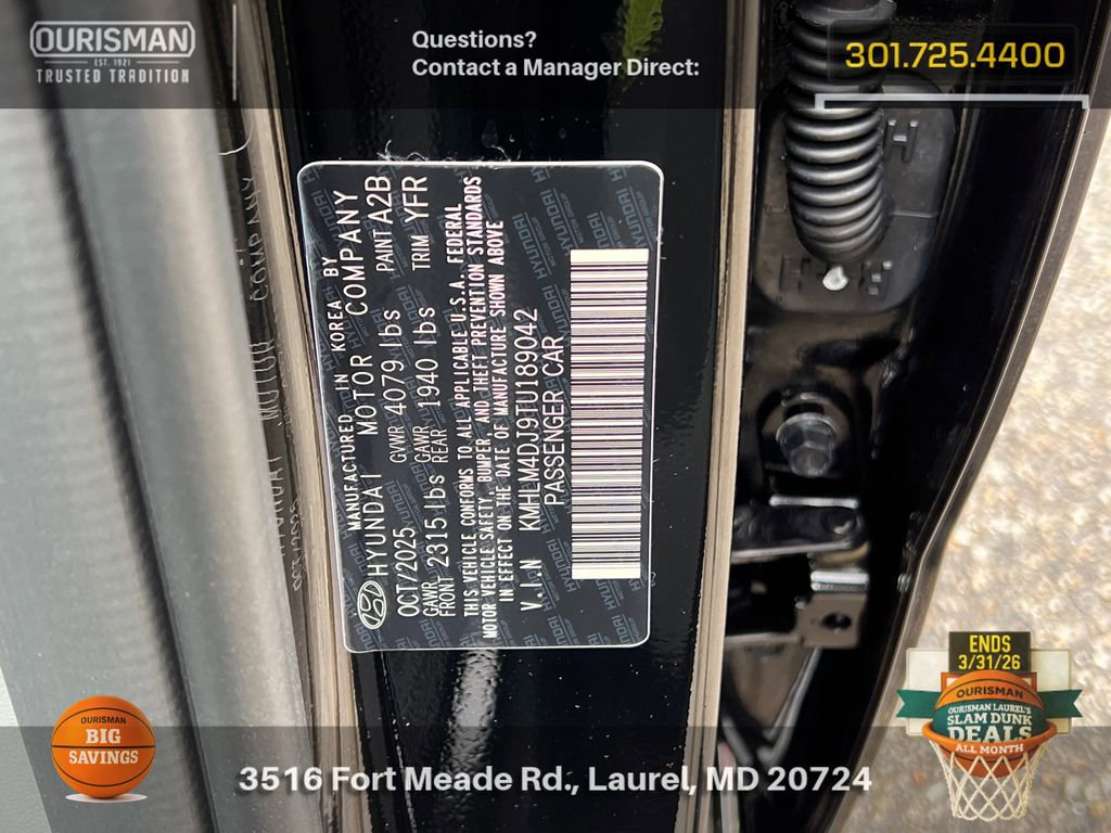 New 2026 Hyundai Elantra Blue image 30