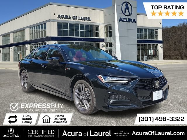 Certified 2025 Acura TLX w/ A-SPEC Package AWD/4WD image 1