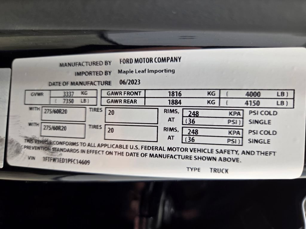 Used 2023 Ford F150 Lariat w/ Equipment Group 502A High AWD/4WD image 58