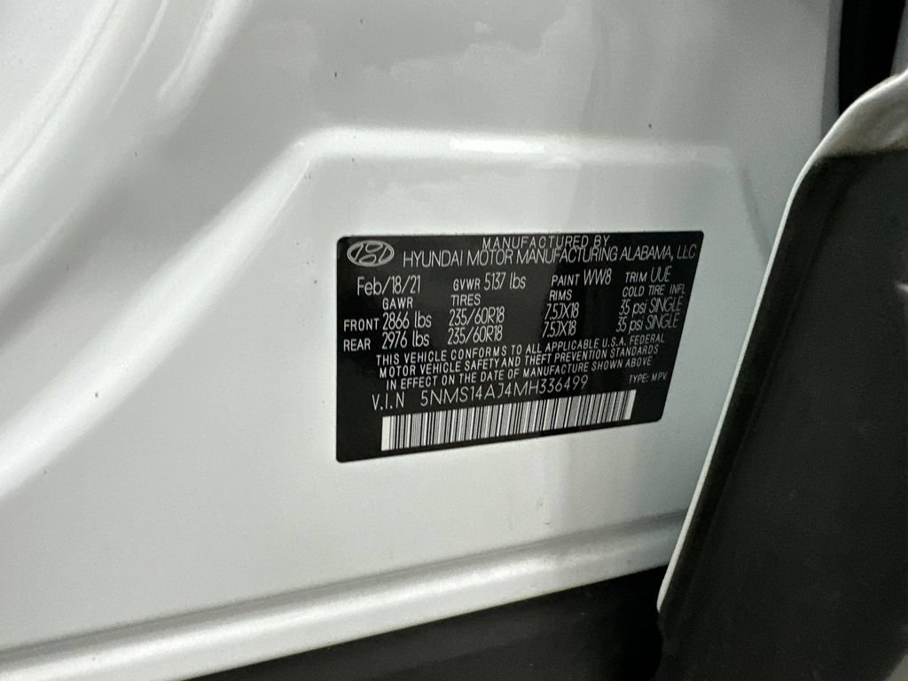 Used 2021 Hyundai Santa Fe SE FWD image 31