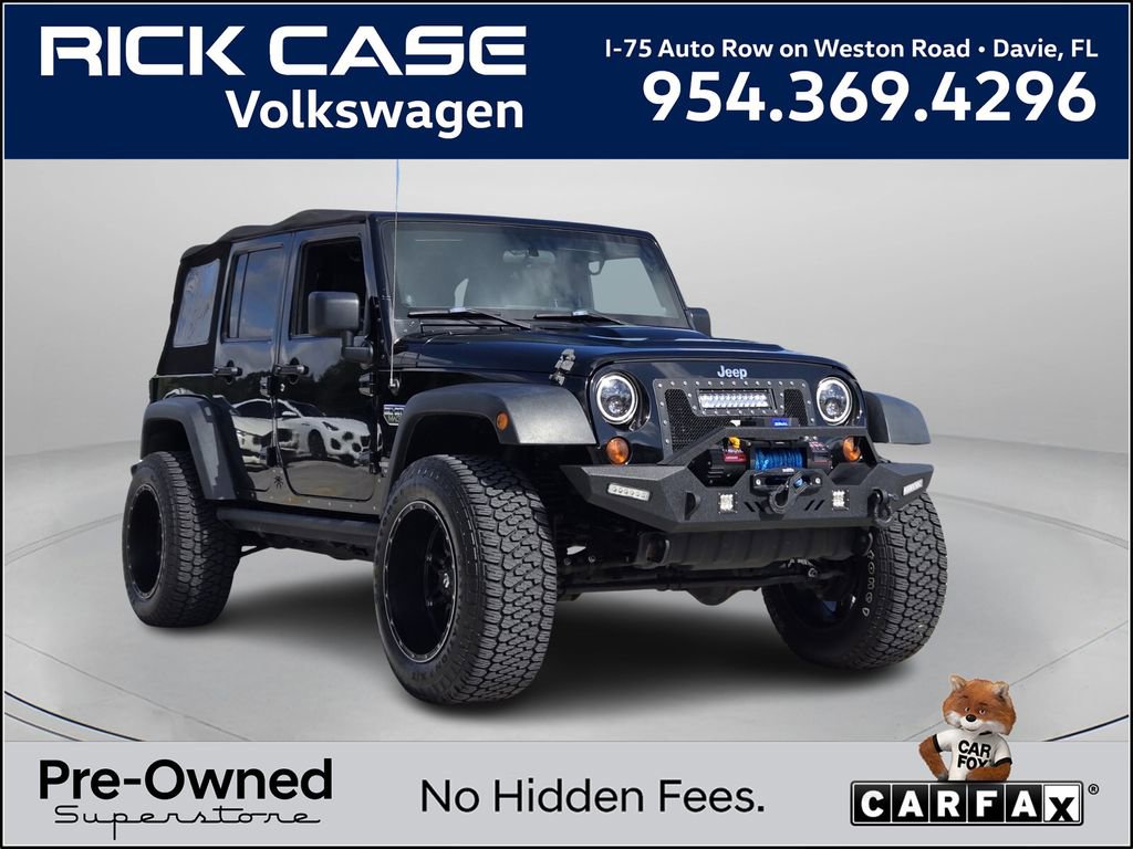 Used 2012 Jeep Wrangler Unlimited Rubicon