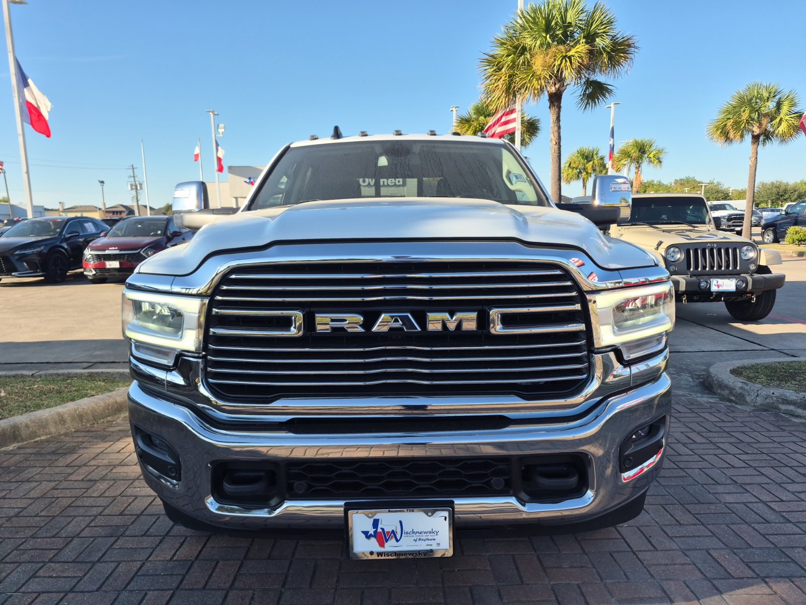 Used 2024 RAM 3500 Laramie w/ Chrome Bumper Package AWD/4WD image 3