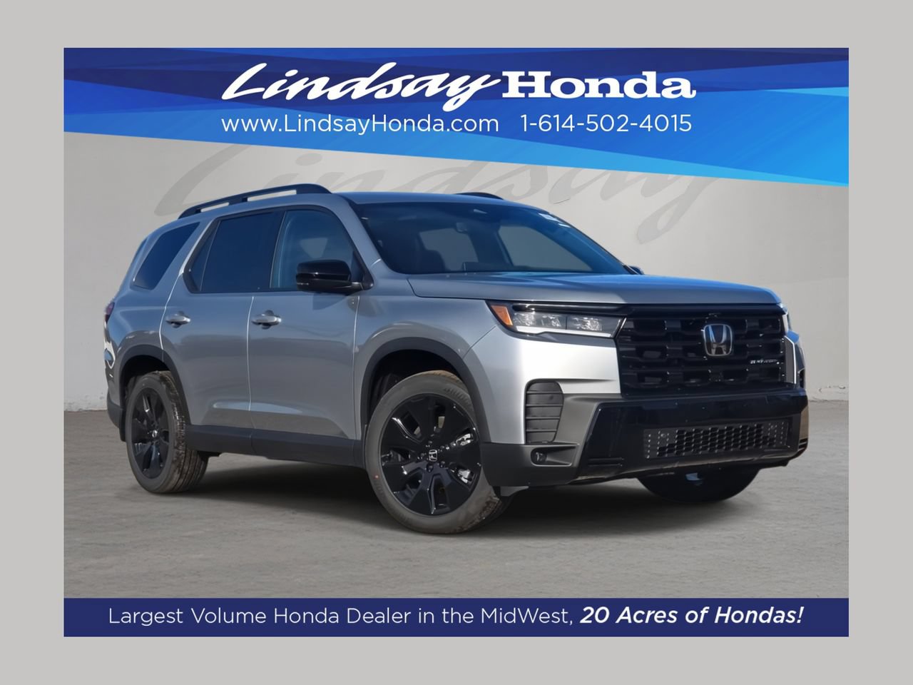 New 2026 Honda Pilot Black Edition