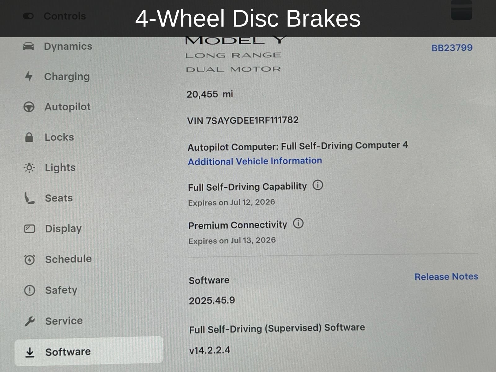 Used 2024 Tesla Model Y Long Range AWD/4WD image 4