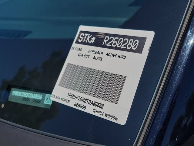 Used 2026 Ford Explorer Active w/ Active Comfort Package RWD image 31