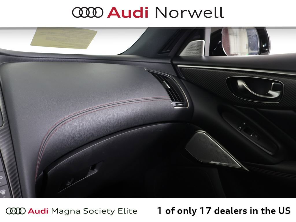 Used 2023 INFINITI Q50 Red Sport 400 w/ Black Opal Edition AWD/4WD image 7