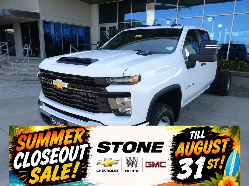 Used 2024 Chevrolet Silverado 3500 W/T w/ WT Convenience Package AWD/4WD image 3
