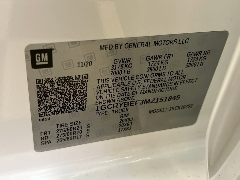 Used 2021 Chevrolet Silverado 1500 Custom w/ LPO, Dark Essentials Package image 42