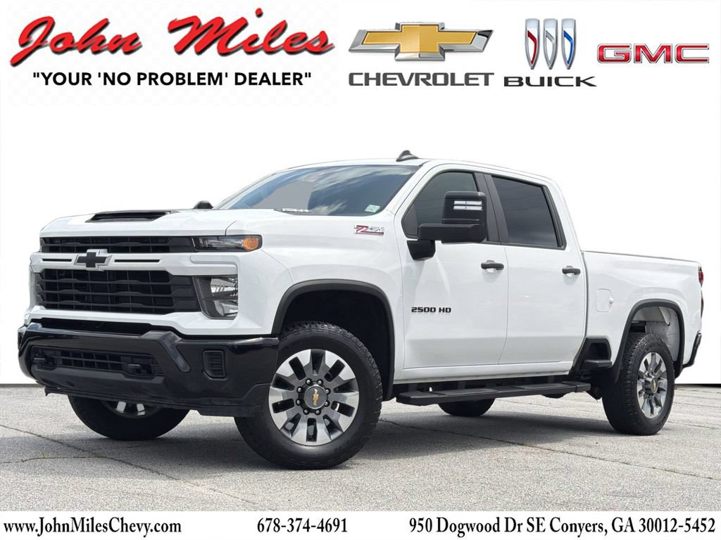 Used 2024 Chevrolet Silverado 2500 Custom w/ Custom Convenience Package AWD/4WD image 1
