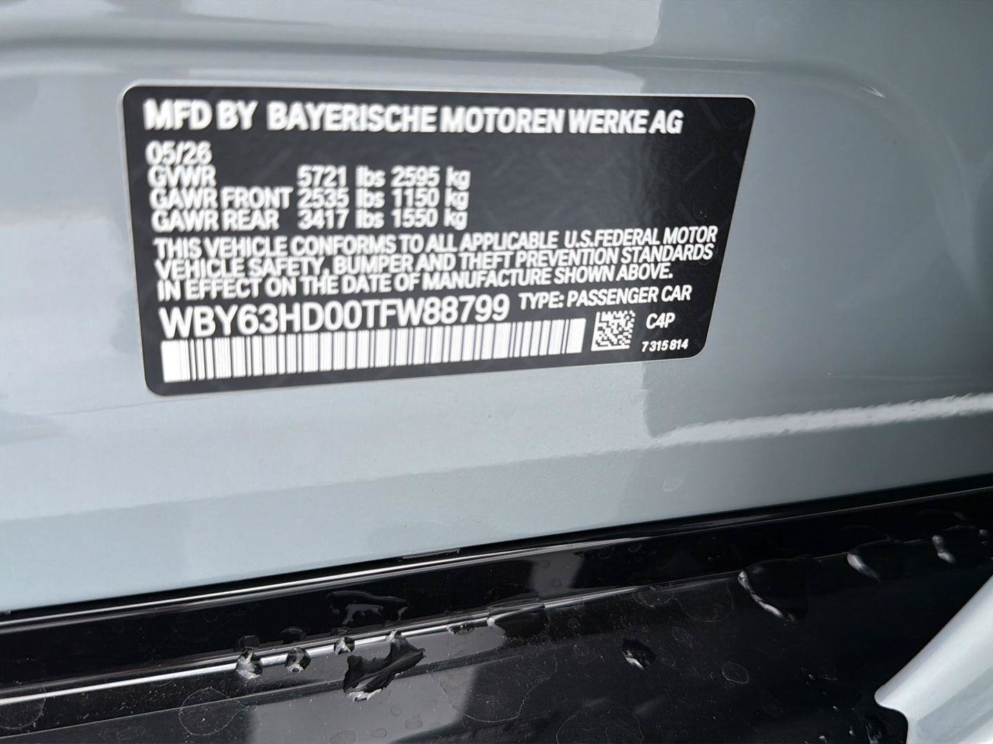 New 2026 BMW i4 eDrive40 w/ M Sport Package RWD image 37