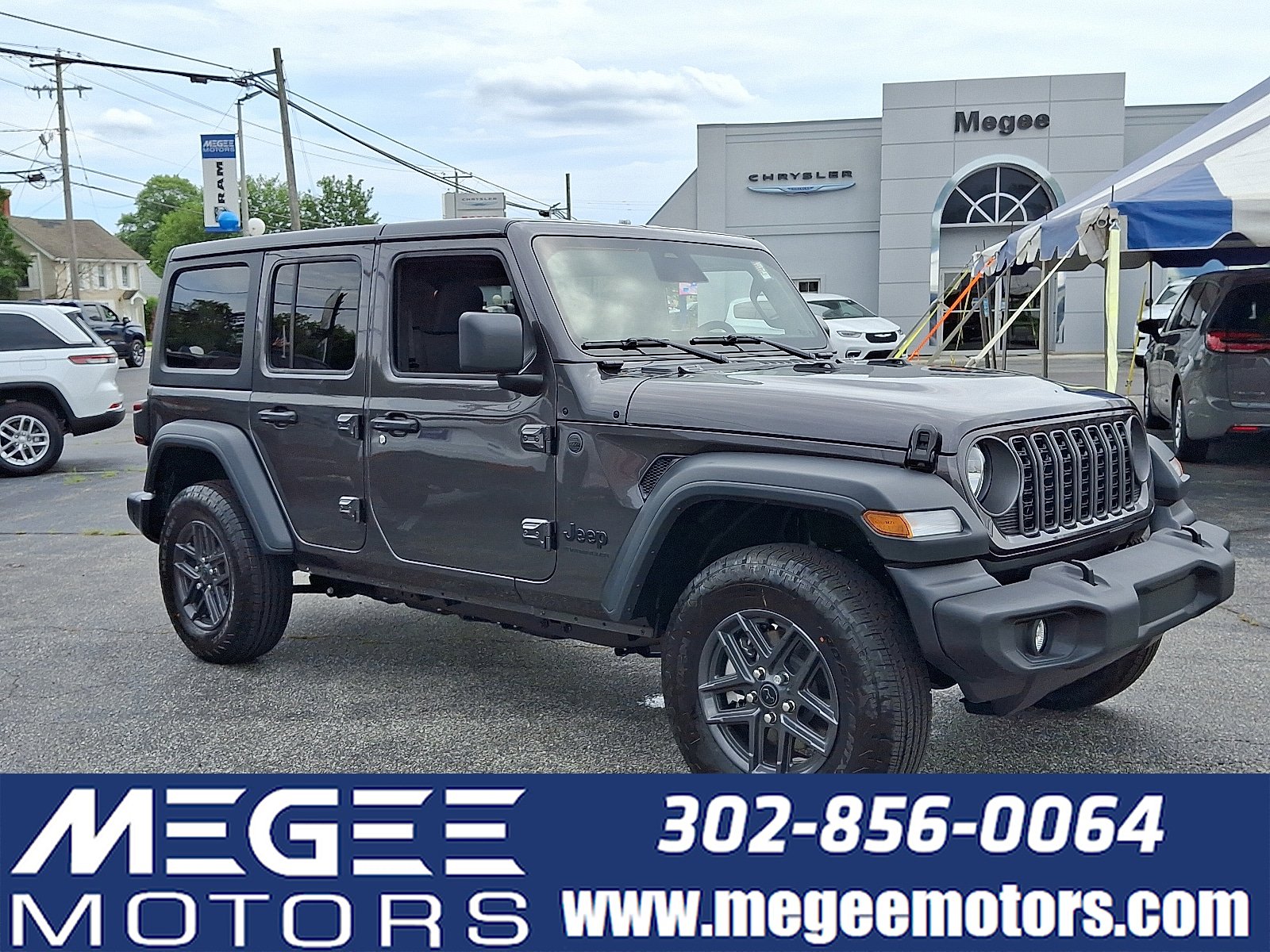 New 2025 Jeep Wrangler Unlimited Sport image 1