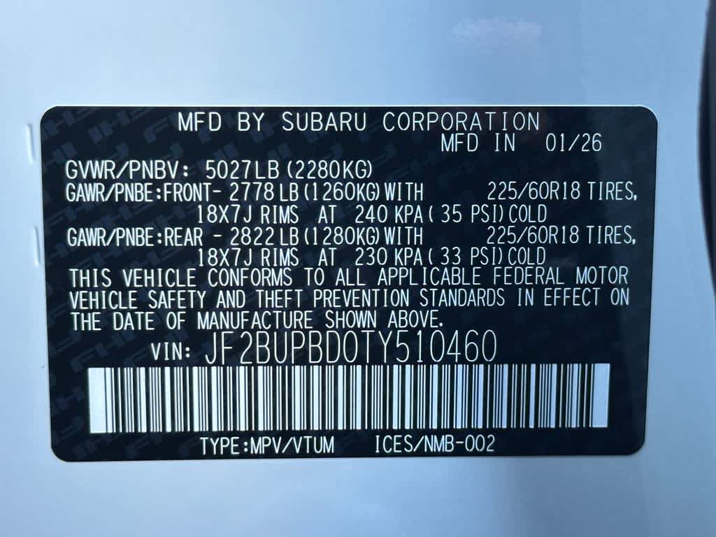 New 2026 Subaru Outback Wilderness AWD/4WD image 22