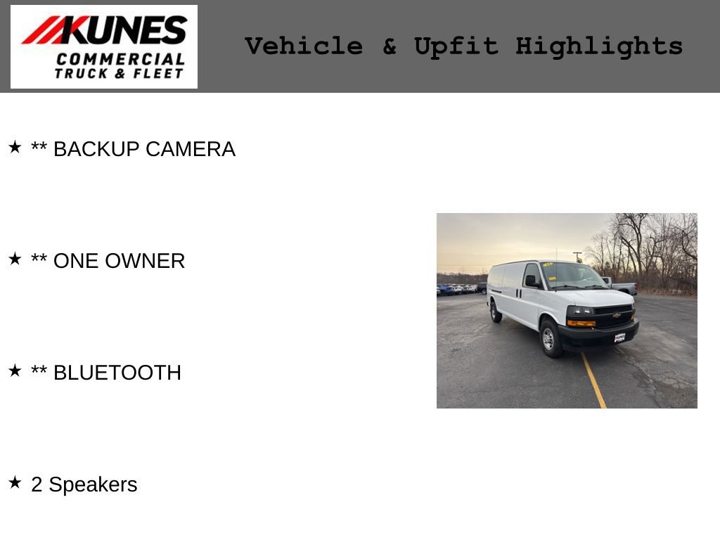 Used 2023 Chevrolet Express 2500 Extended w/ Driver Convenience Package image 3