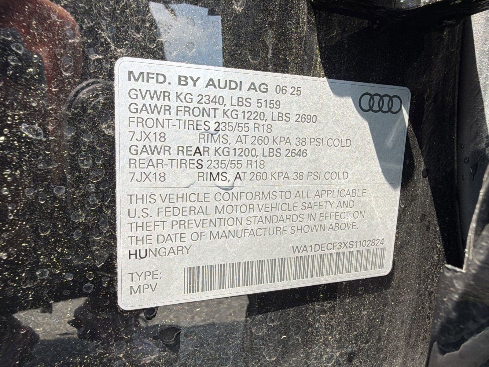 Certified 2025 Audi Q3 2.0T Premium w/ Convenience Package AWD/4WD image 19