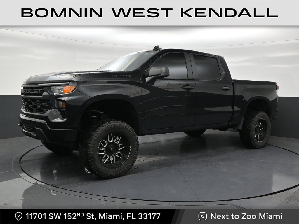 Used 2025 Chevrolet Silverado 1500 Custom w/ Turbomax Blackout Package