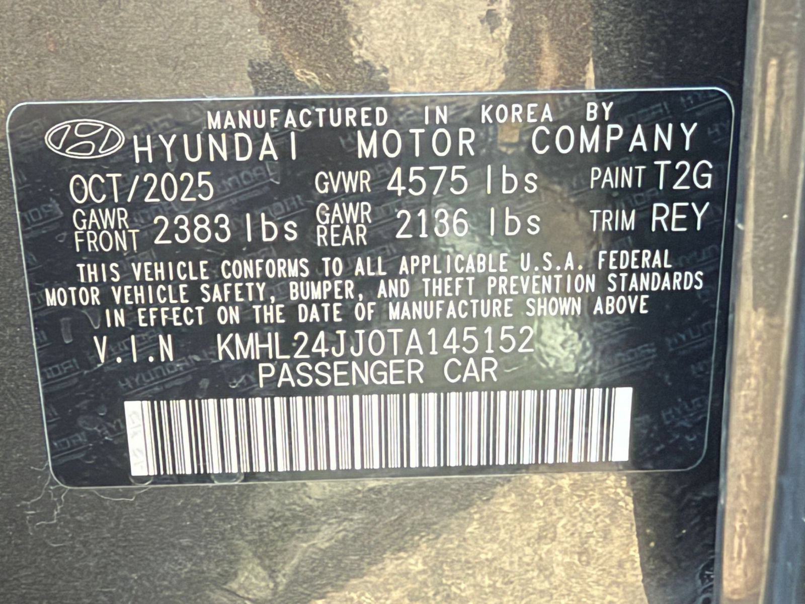 Used 2026 Hyundai Sonata Blue FWD image 28