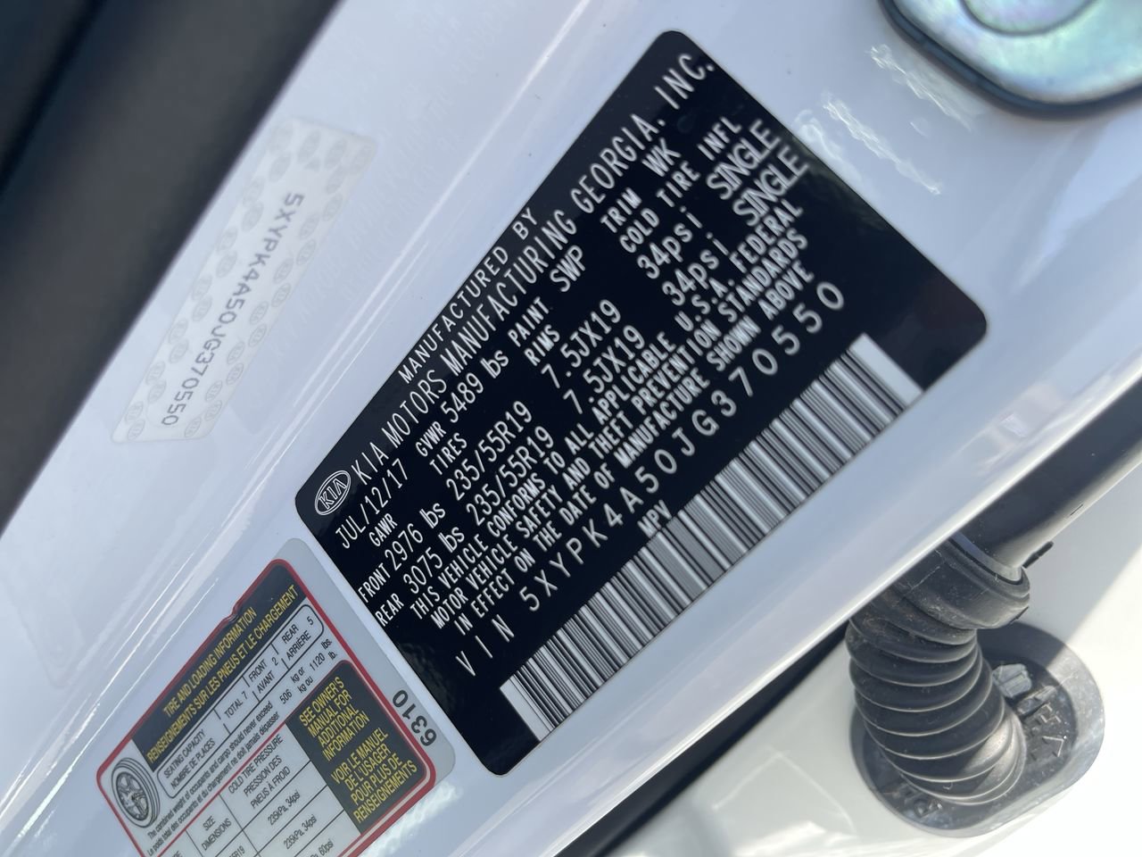 Used 2018 Kia Sorento SX FWD image 35