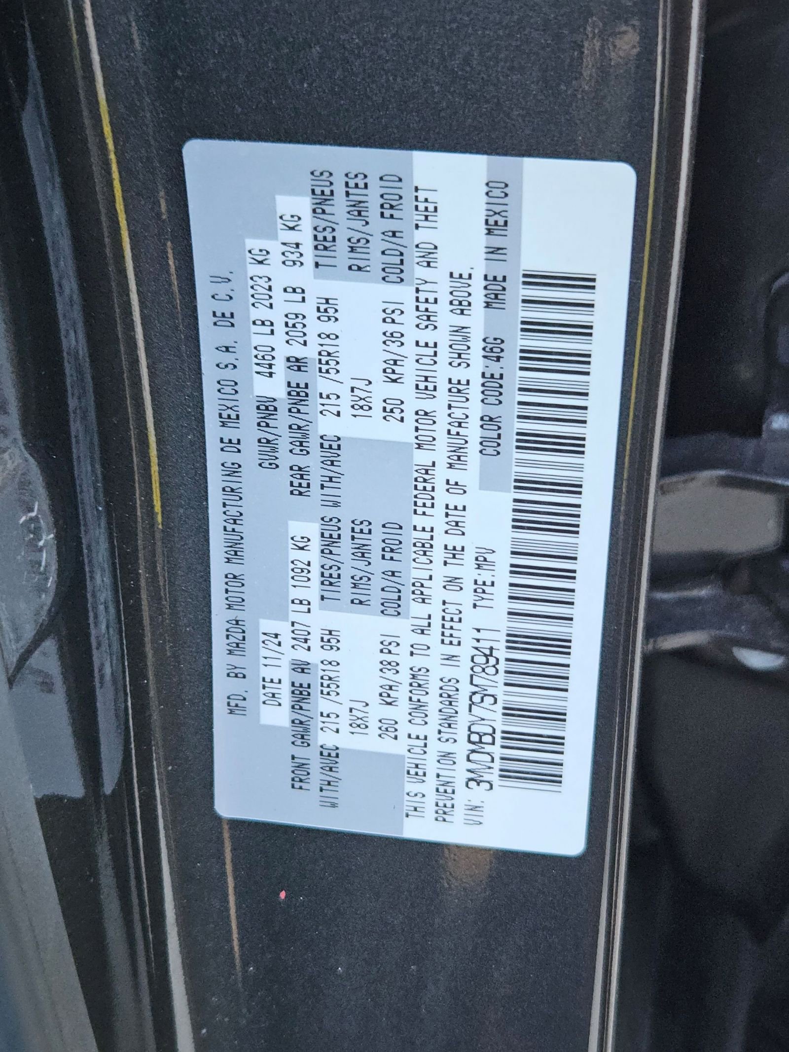 Certified 2025 MAZDA CX-30 2.5 Turbo w/ Premium Package AWD/4WD image 30