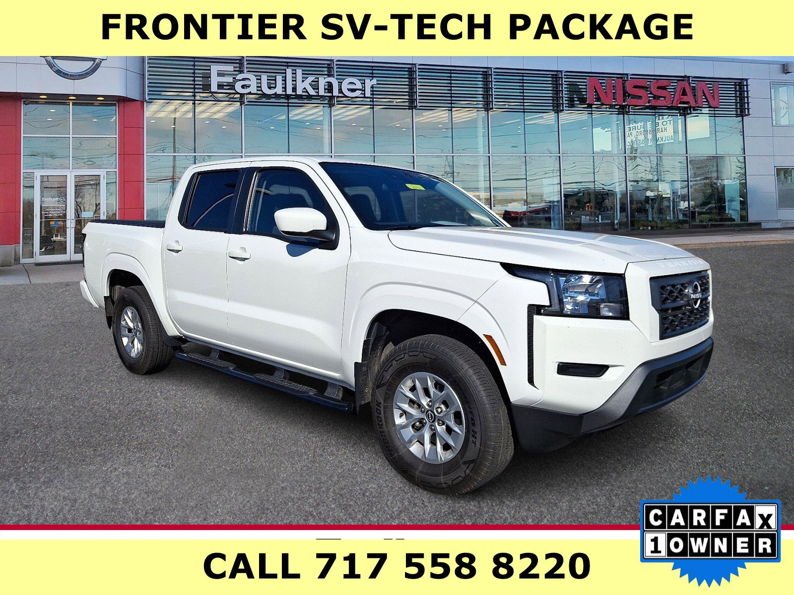 Certified 2024 Nissan Frontier SV w/ Technology Package