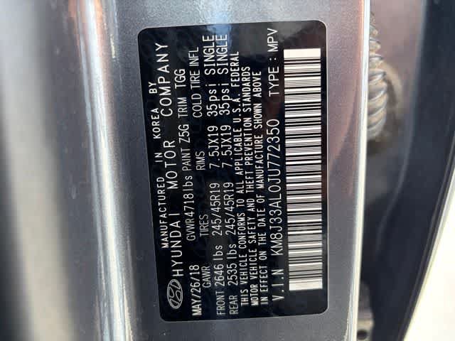 Used 2018 Hyundai Tucson Sport w/ Cargo Package FWD image 23
