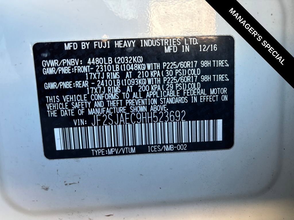 Used 2017 Subaru Forester 2.5i Premium w/ All-Weather Package AWD/4WD image 28