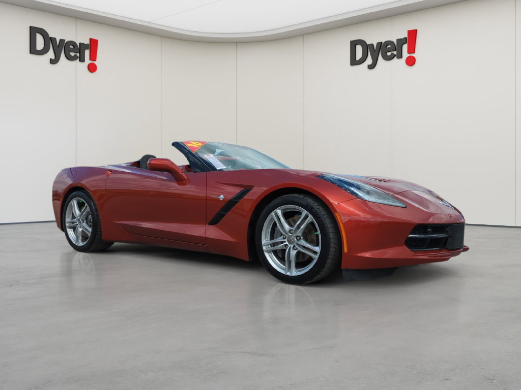Used 2016 Chevrolet Corvette Stingray Convertible w/ 3LT Preferred Equipment Group RWD image 2